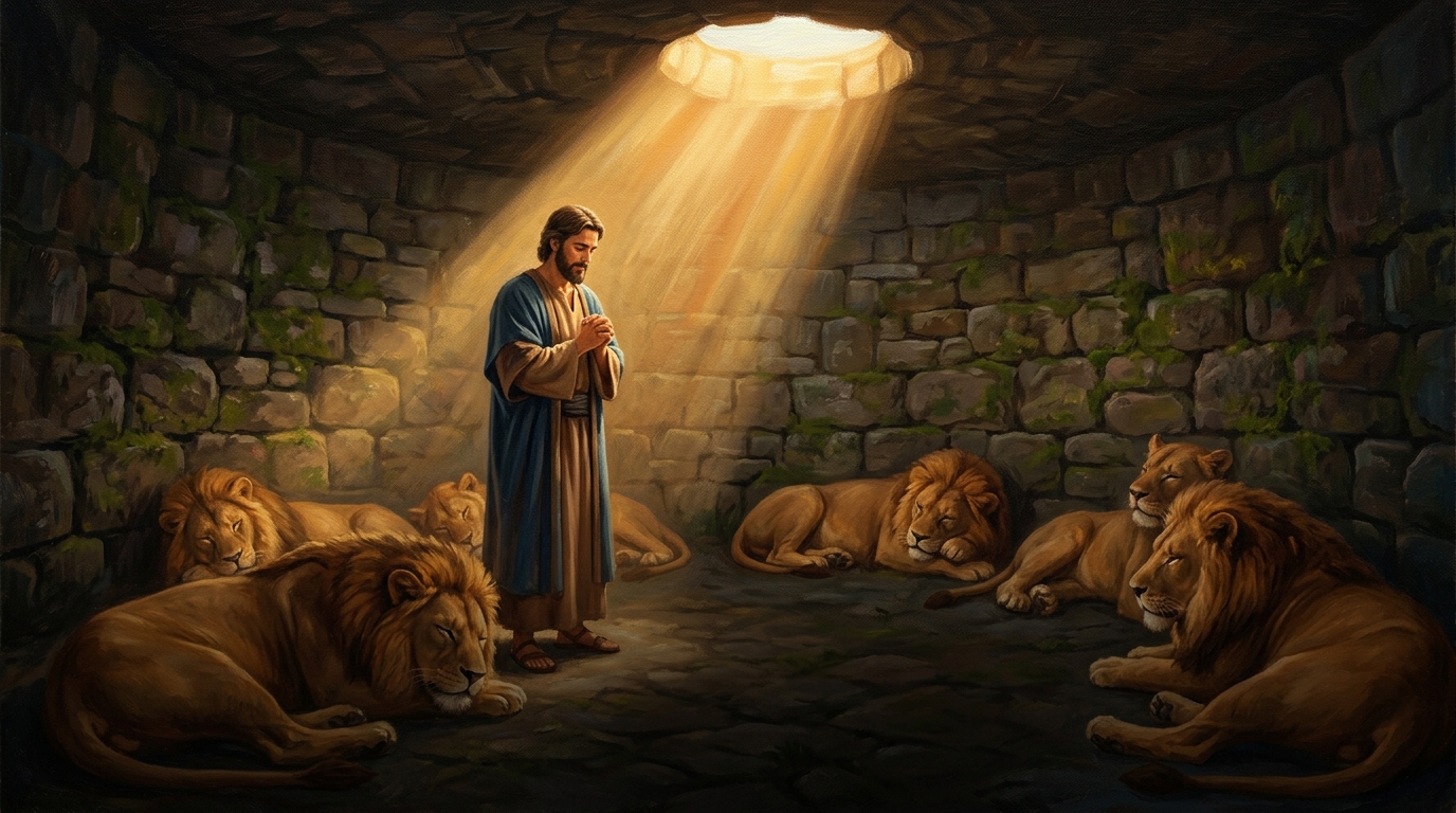 Daniel in the Lions' Den